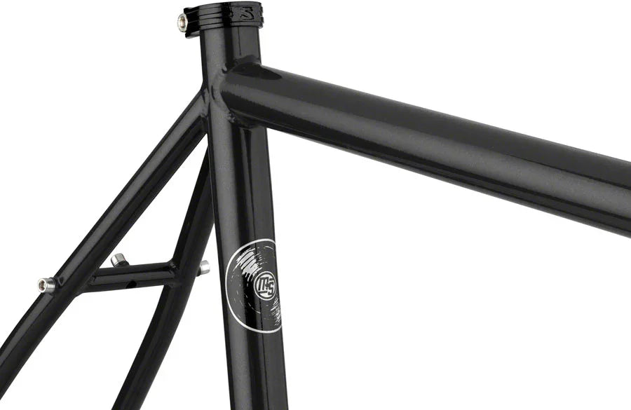Midnight Special Frameset - 650b/700c Steel Black 56cm - Bicycle Warehouse