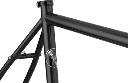 Midnight Special Frameset - 650b/700c Steel Black 56cm - Bicycle Warehouse