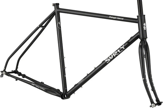 Midnight Special Frameset - 650b/700c Steel Black 46cm - Bicycle Warehouse