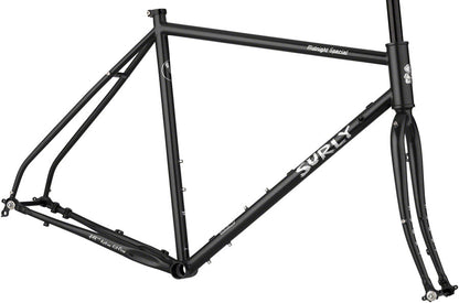 Midnight Special Frameset - 650b/700c Steel Black 60cm - Bicycle Warehouse