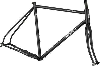Midnight Special Frameset - 650b/700c Steel Black 56cm - Bicycle Warehouse