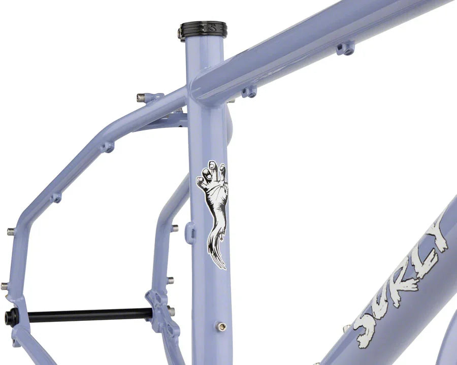 Grappler Frameset - 27.5" Steel Purple Dust Bunny X-Small - Bicycle Warehouse
