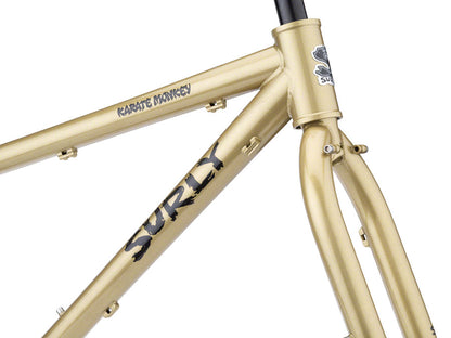 Karate Monkey Frameset - 27.5" Steel Fools Gold X-Small - Bicycle Warehouse