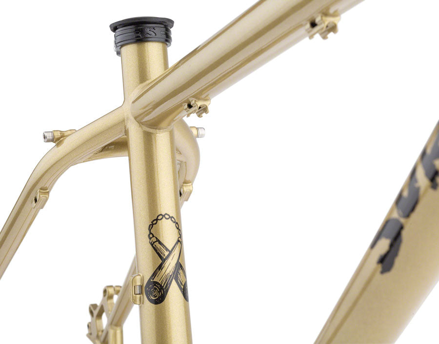 Karate Monkey Frameset - 27.5" Steel Fools Gold X-Small - Bicycle Warehouse