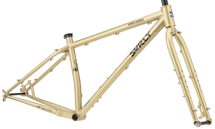 Karate Monkey Frameset - 27.5" Steel Fools Gold X-Small - Bicycle Warehouse
