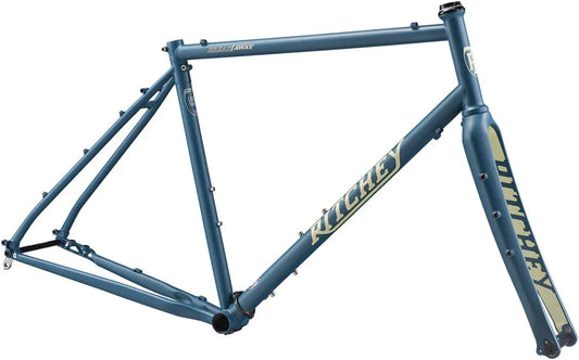 Ritchey Outback Breakaway Frameset - 700c Steel Blue - Bicycle Warehouse