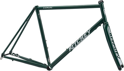 Road Logic Disc Frameset - 700c Steel Green 59cm - Bicycle Warehouse