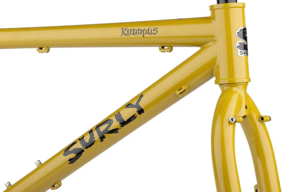 Krampus Frameset - 29" Steel Nose Drip Curry X-Large - Bicycle Warehouse