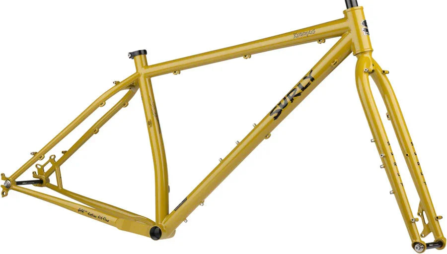 Krampus Frameset - 29" Steel Nose Drip Curry X-Large - Bicycle Warehouse