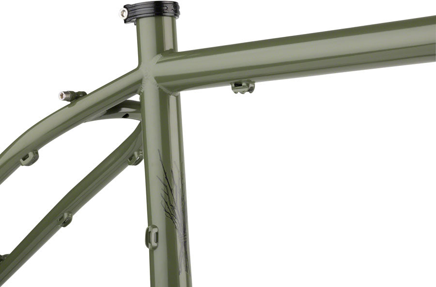 Krampus Frameset - 29" Steel British Racing Green Small - Bicycle Warehouse
