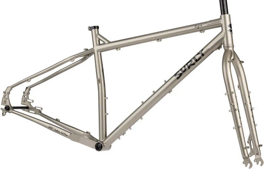 Ogre Frameset - 29" Steel Champagne Supernova X-Large - Bicycle Warehouse