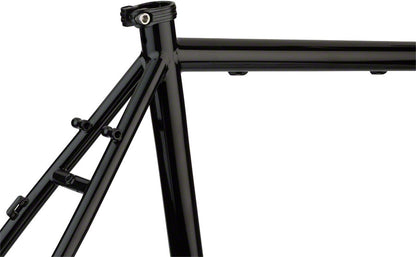 Straggler 650b Frameset 46cm Gloss Black - Bicycle Warehouse