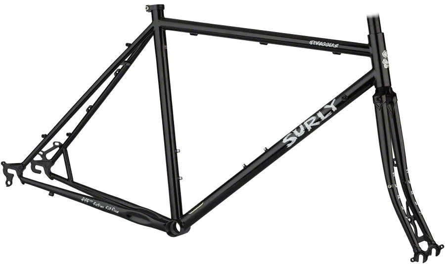 Straggler 650b Frameset 52cm Gloss Black - Bicycle Warehouse