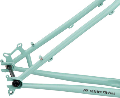 Krampus Frameset - 29" Steel Blue Oyster Coat Medium - Bicycle Warehouse