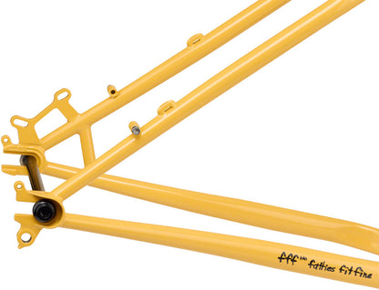 Ice Cream Truck Fat Bike Frameset - 26" Steel Warm Cheese X-Large - Bicycle Warehouse