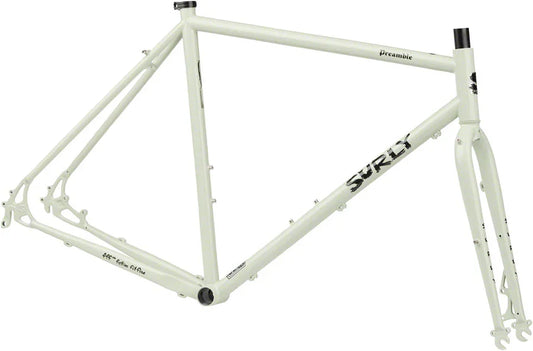 Preamble Frameset - 650b Steel Best Buds Green X-Small - Bicycle Warehouse