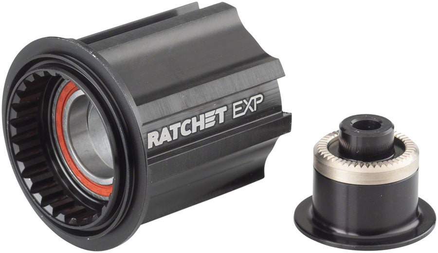Ratchet EXP Freehub Body - Campagnolo 9 - 12s Standard Aluminum Sealed Bearing QR x 130/135 mm Kit w/ End Cap - Bicycle Warehouse