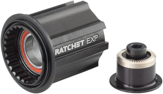Ratchet EXP Freehub Body - Campagnolo 9 - 12s Standard Aluminum Sealed Bearing QR x 130/135 mm Kit w/ End Cap - Bicycle Warehouse