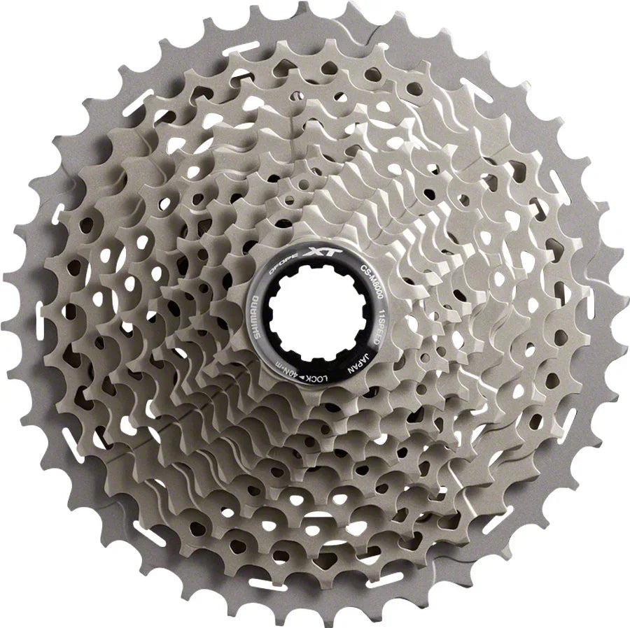 Deore XT CS-M8000 Cassette - 11 Speed 11-42t Gray - Bicycle Warehouse