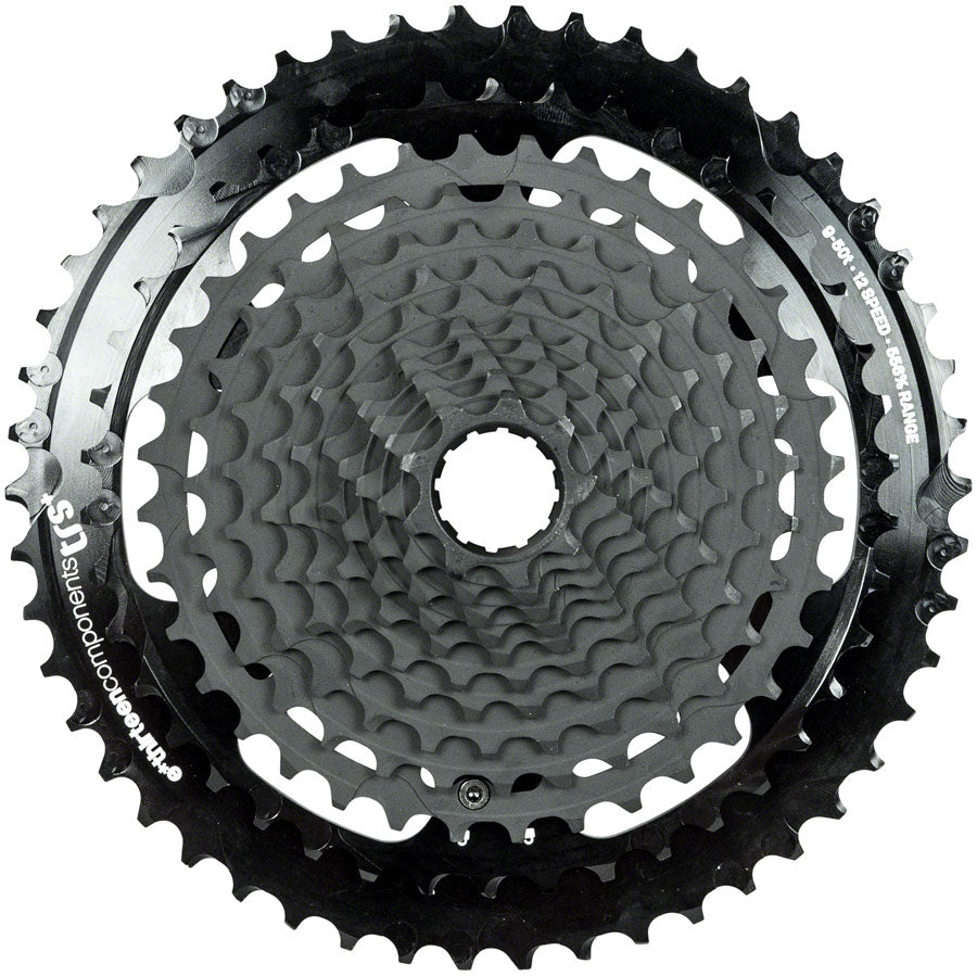 e*thirteen TRS Plus Cassette - 12 Speed 9-46t Black For XD Driver Body - Bicycle Warehouse