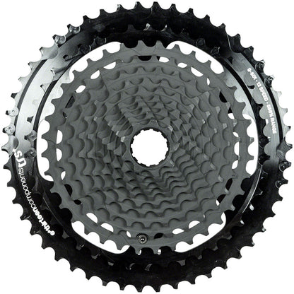 e*thirteen TRS Plus Cassette - 12 Speed 9-46t Black For XD Driver Body - Bicycle Warehouse