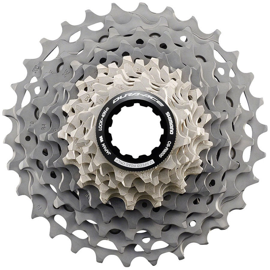 Shimano Dura-Ace CS-R9200 Cassette - 12-Speed, 11-34t - Cassettes - Bicycle Warehouse