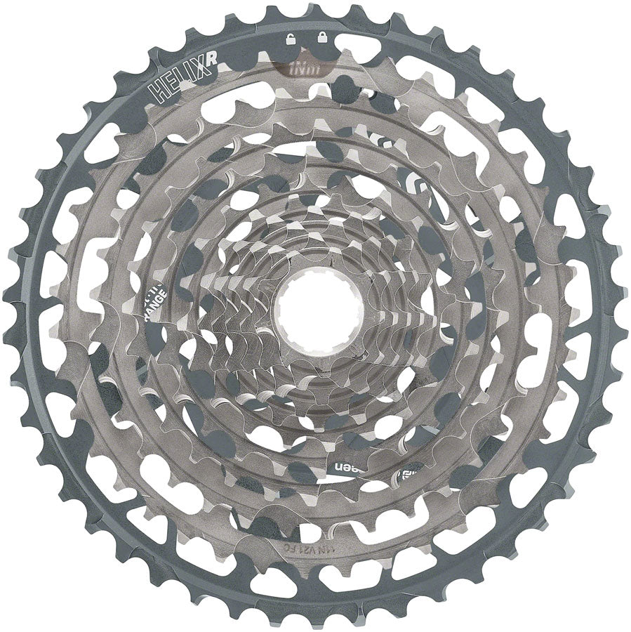 e*thirteen Helix R Cassette - 11-Speed 9-46t Nickel/Gray - Bicycle Warehouse
