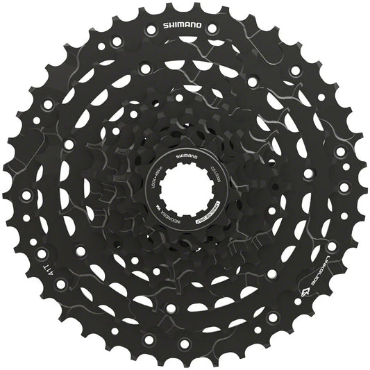 CUES CS-LG300-9 Cassette - 9-Speed 11-41t LINKGLIDE Black - Bicycle Warehouse