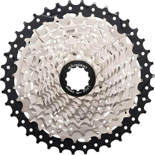 Sword Cassette - 10 Speed 11-38t Full Steel Construction Satin Nickel - Bicycle Warehouse