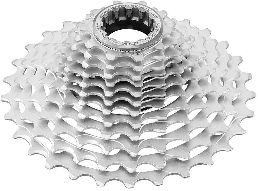 Campagnolo Super Record Wireless Cassette - 11-32t 12-Speed Silver - Bicycle Warehouse