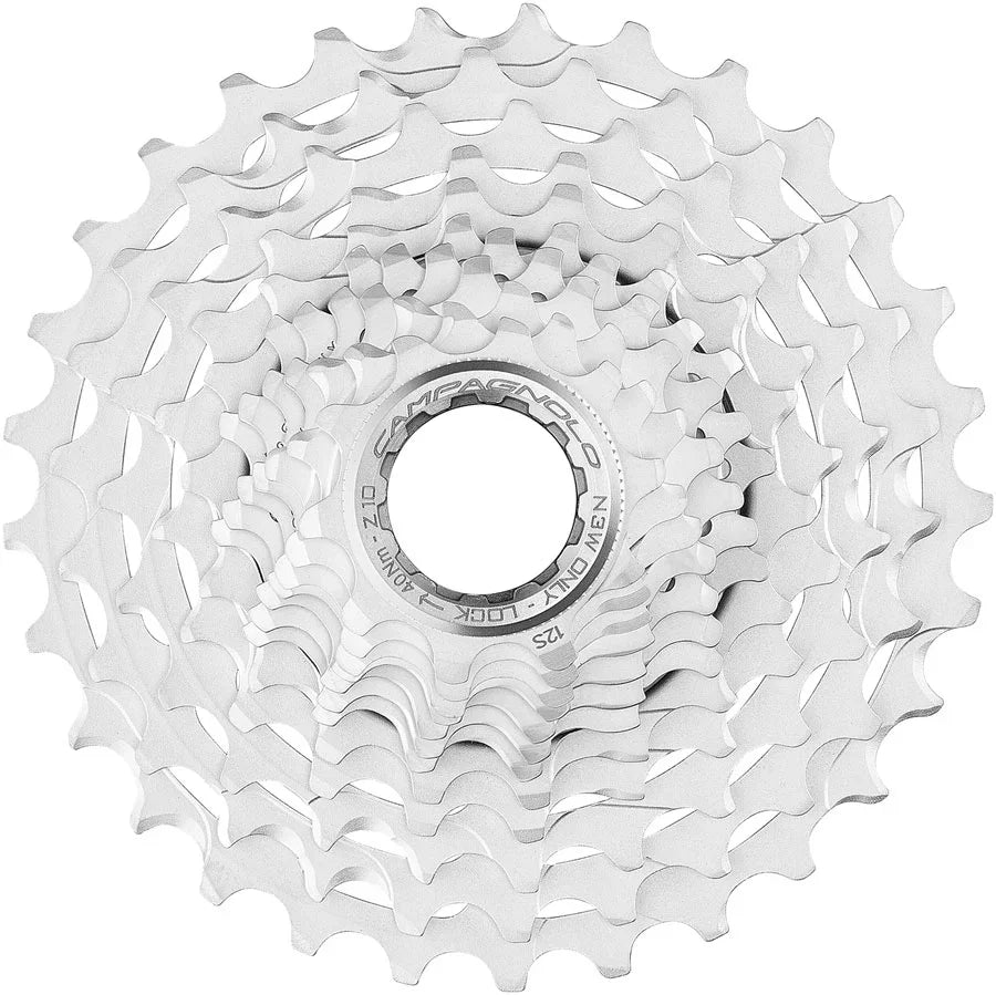 Campagnolo Super Record Wireless Cassette - 11-32t 12-Speed Silver - Bicycle Warehouse