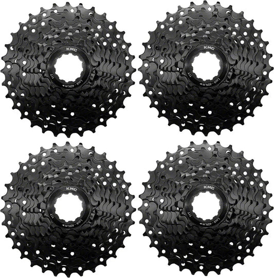 REACT Cassette - 9-Speed 11-32t HG Driver Compatible Black 4 pk. - Bicycle Warehouse