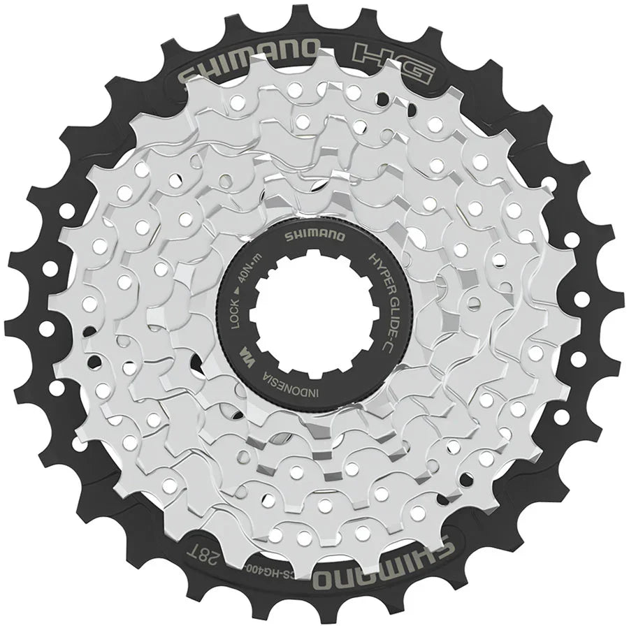 Shimano CS-HG400-7 Cassette - 7-Speed 11-28t - Bicycle Warehouse