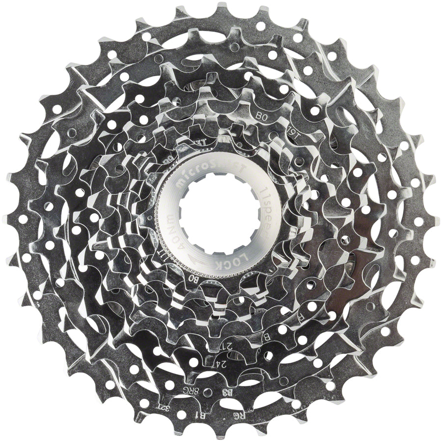 G11 Cassette - 11 Speed 11-32T Silver Chrome Plated With Spider - Bicycle Warehouse