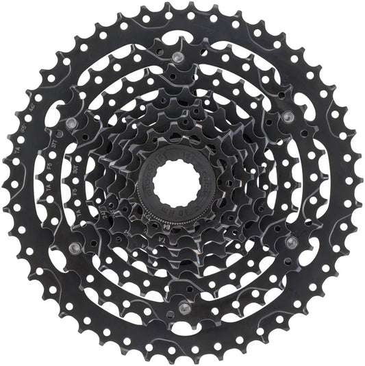 Acolyte Cassette - 8 Speed 12-46t Black ED Coated - Bicycle Warehouse