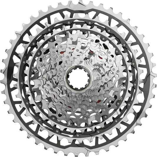 SRAM Force XPLR XG-1371 Cassette - 13-Speed 10-46t For XDR Driver Silver E1 - Bicycle Warehouse