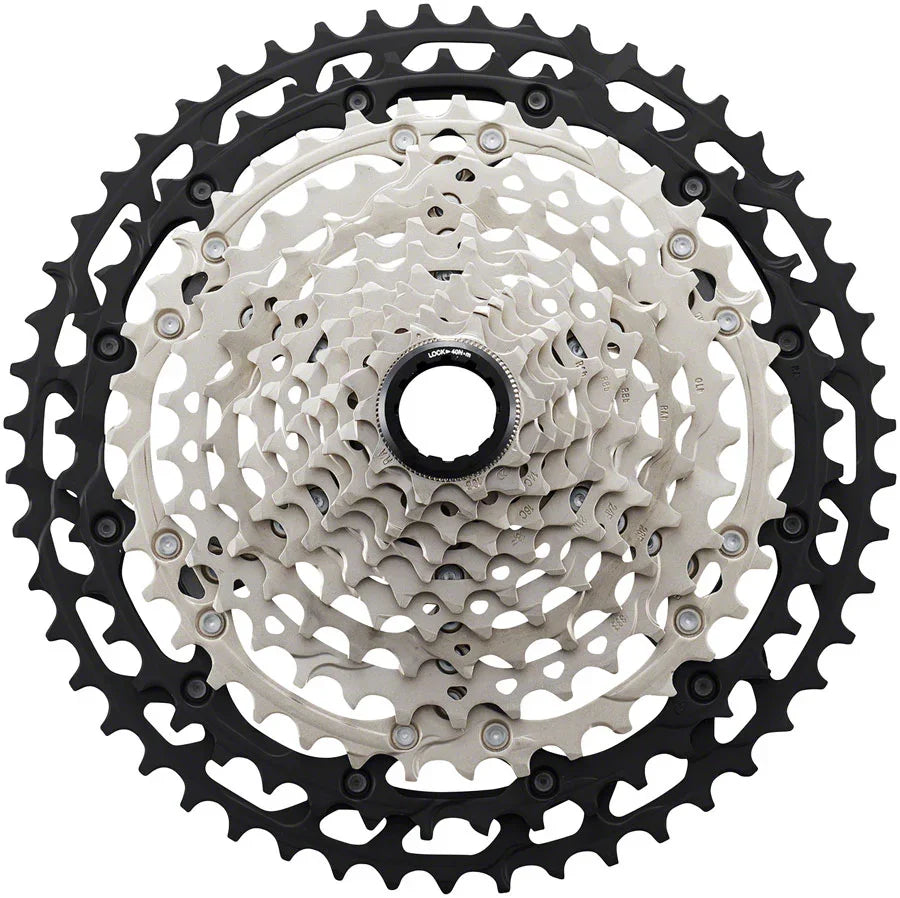 Shimano XT CS-M8100 Cassette - 12-Speed, 10-51t, Micro Spline - Cassettes - Bicycle Warehouse
