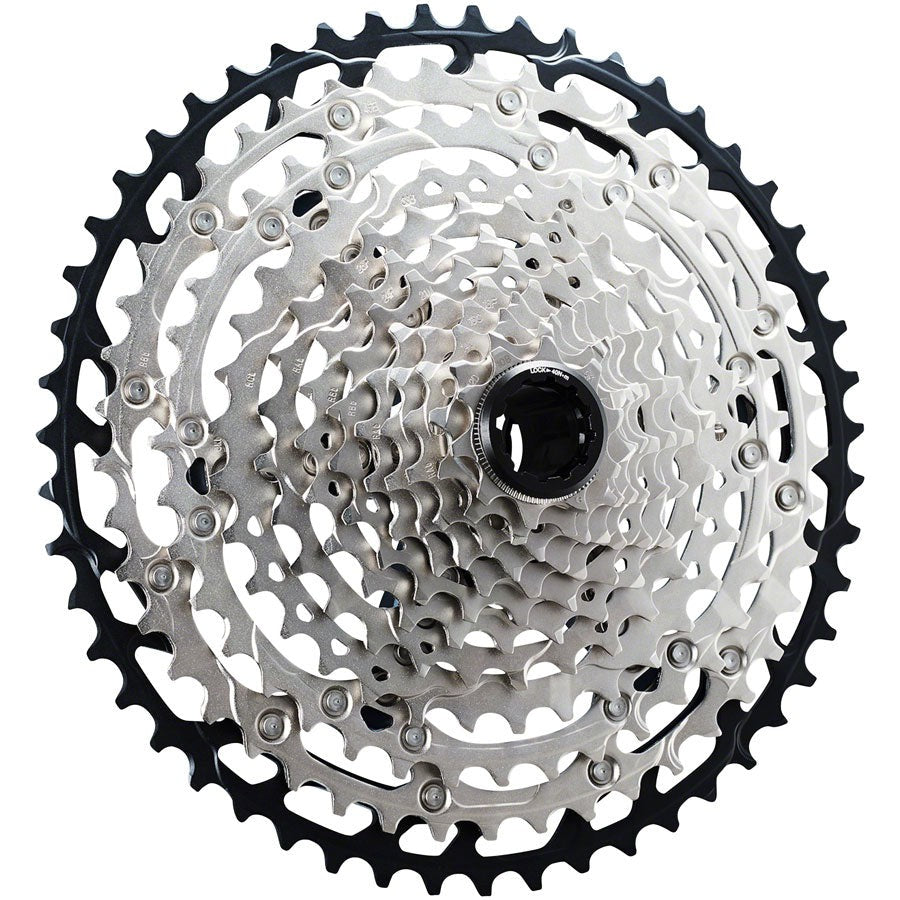 Shimano SLX CS-M7100 Cassette - 12-Speed, 10-51t, Micro Spline - Cassettes - Bicycle Warehouse