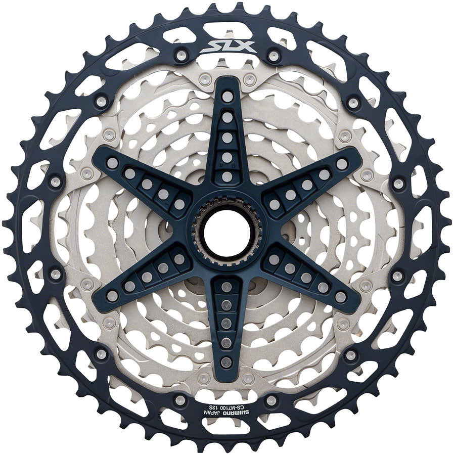 Shimano SLX CS-M7100 Cassette - 12-Speed, 10-51t, Micro Spline - Cassettes - Bicycle Warehouse