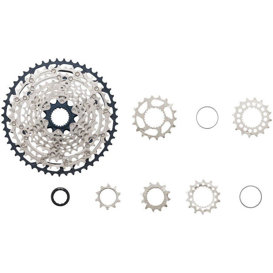 Shimano SLX CS-M7100 Cassette - 12-Speed, 10-51t, Micro Spline - Cassettes - Bicycle Warehouse