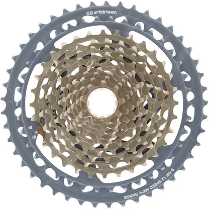 e*thirteen Helix Race Cassette - 12-Speed 9-45t Gray - Bicycle Warehouse