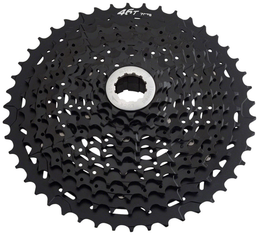 G11 Cassette - 11 Speed 11-46T Alloy Spider Black ED Coated - Bicycle Warehouse