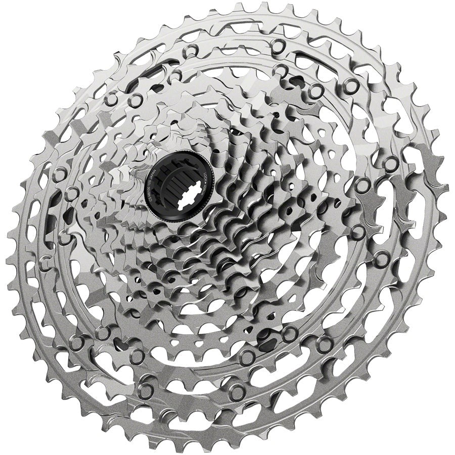 Shimano Deore CS-M6100-12 Cassette - 12-Speed, 10-51t, Silver, For Hyperglide+ - Cassettes - Bicycle Warehouse