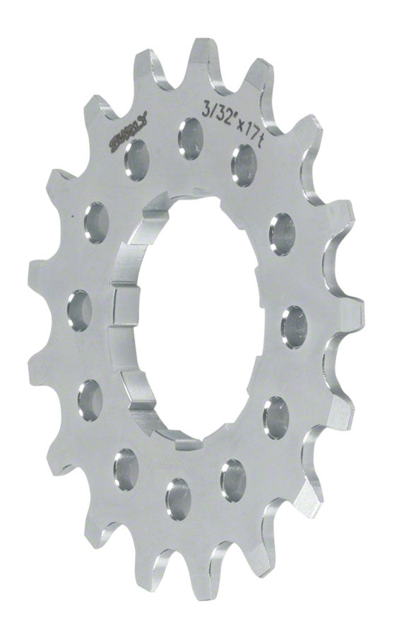 Single Cassette Cog 3/32" Splined 17t - Bicycle Warehouse