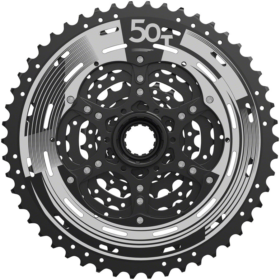 SunRace M993 Cassette - 9-Speed, 11-50t, Alloy Spider and Lockring - Drivetrain - Bicycle Warehouse