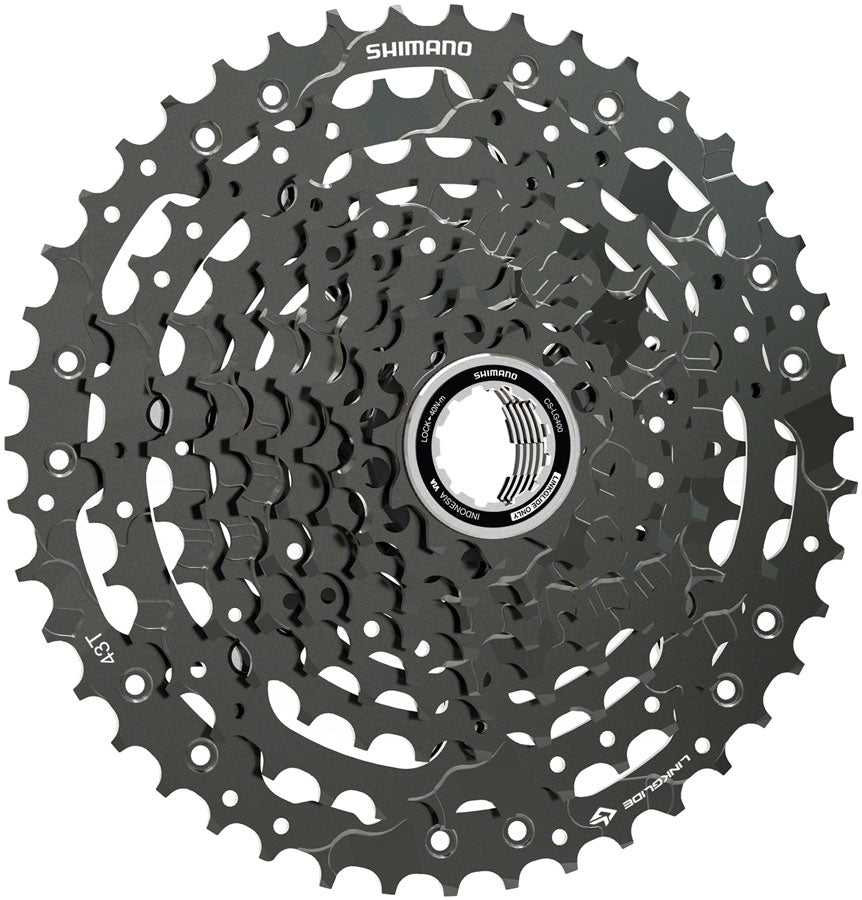 CUES CS-LG400-10 Cassette - 10 Speed 11-43t LINKGLIDE Black - Bicycle Warehouse
