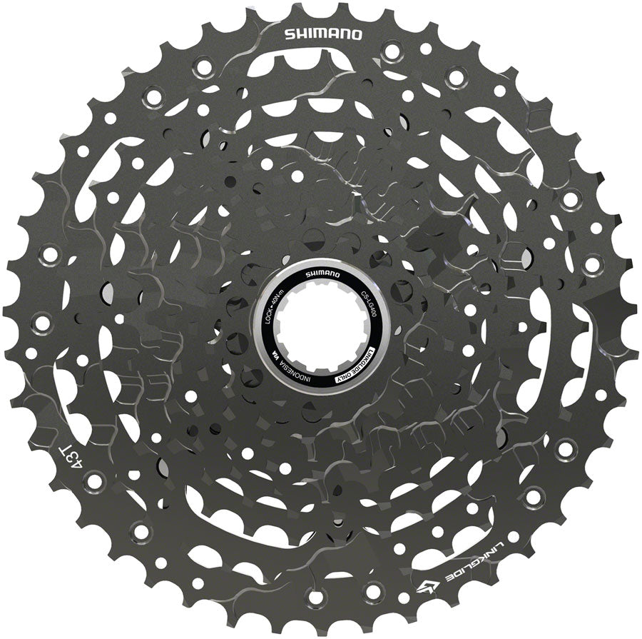 CUES CS-LG400-10 Cassette - 10 Speed 11-43t LINKGLIDE Black - Bicycle Warehouse