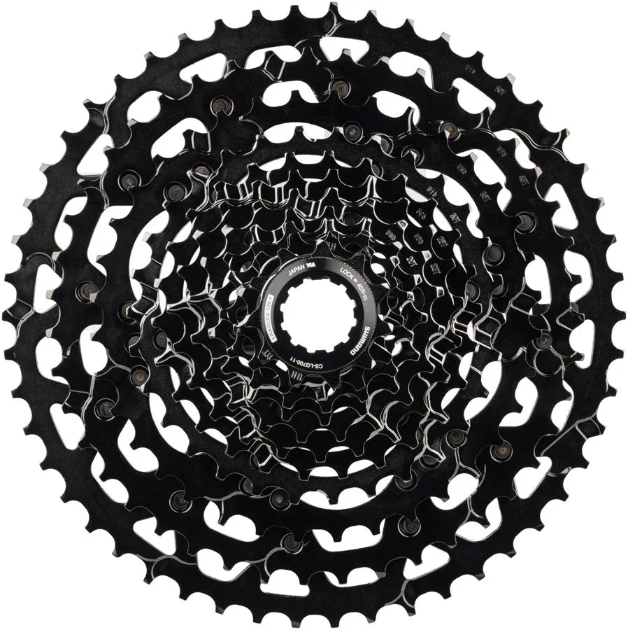 CUES CS-LG700-11 Cassette - 11 Speed 11-50t LINKGLIDE Black - Bicycle Warehouse