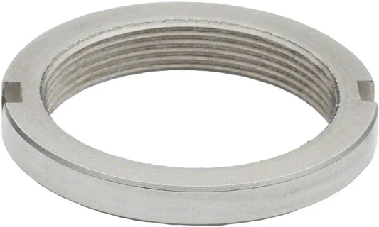 Stainless Steel Track Cog Lockring 1.29" x 24 tpi Left-hand Thread - Bicycle Warehouse