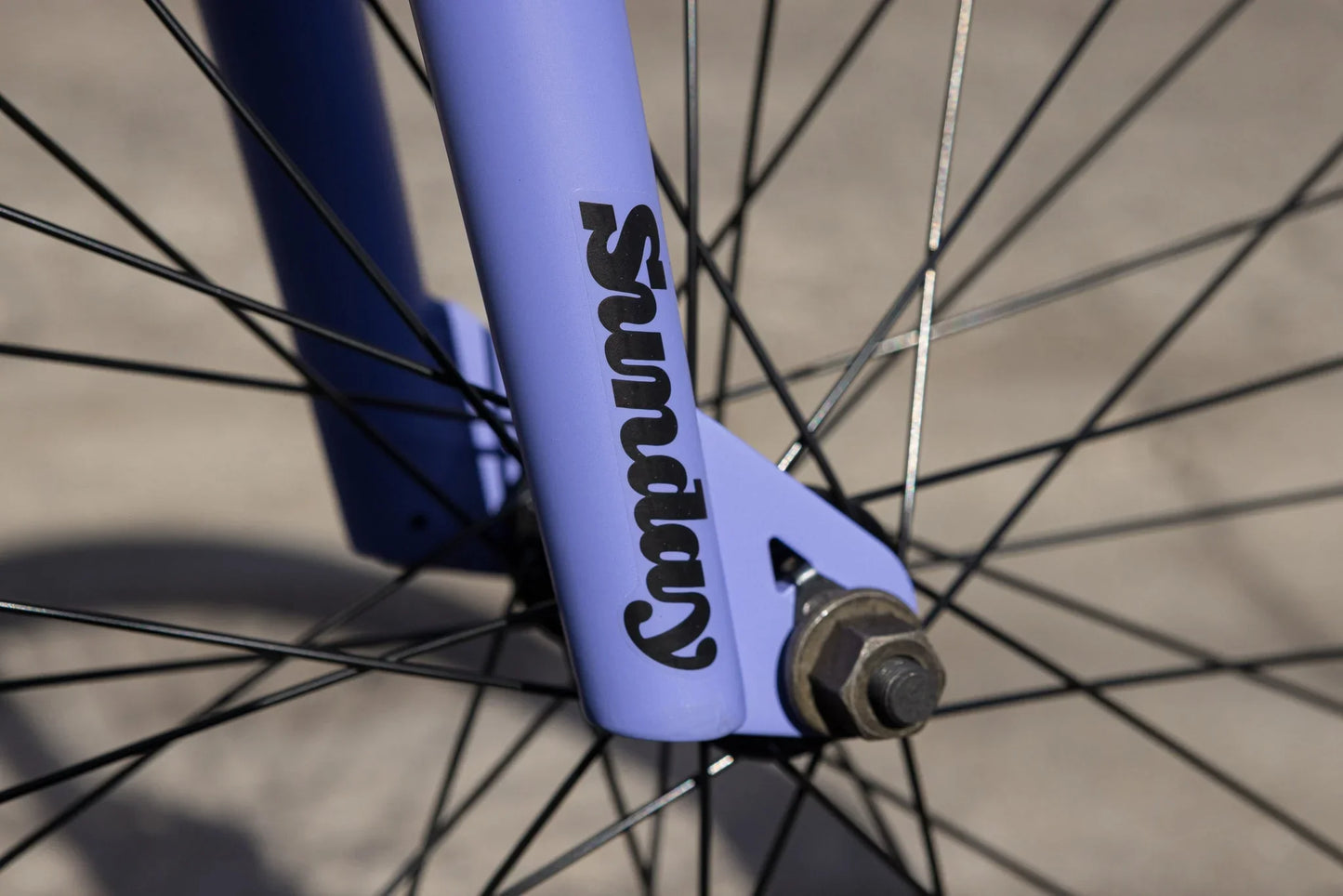 Sunday Scout BMX Bike - 21" TT Matte Blue Lavendar - Bicycle Warehouse